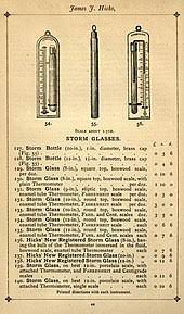 However, modern storm glasses have been tested and revealed to actually be more of a. Storm Glass Wikipedia
