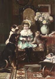 Charles Trevor Garland 1855 1906 Dog Art Animal Art Funny Artwork