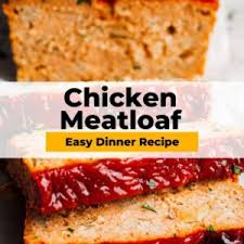 • cook vegetables until soft, but.bake it in the preheated oven at 400°f (200°c) for 60 minutes, then remove from the oven, spread the remaining glaze and bake for another 15 minutes. Chicken Meatloaf Recipe Easy Chicken Recipes