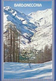 Informazioni su tutte le piste e discese. Bardonecchia Panorama Dalle Piste Da Sci Del Colomiom Di F Te Pista Nera Nv Ebay