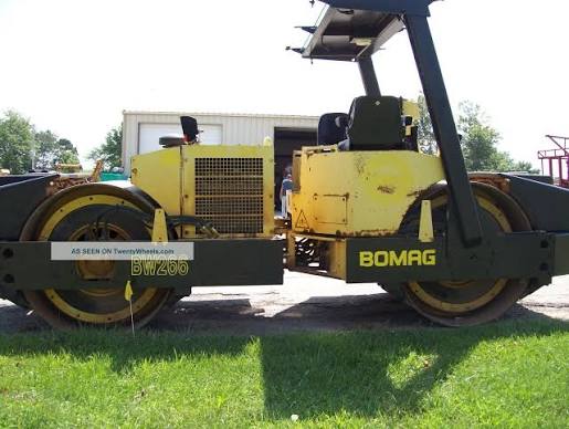 BOMAG BW 266 Smooth Drum Roller