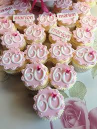 Birthday Cake For Wife Pinterest 60th Birthday Cupcakes Party Ideas Pinterest 60th Birthday Cupcakes Birthday Cupcakes For Women Birthday Cupcakes Decoration