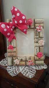 Cornice Foto 4 X 6 Con Fiocco Pois Rosa Fiori Di Carta E Paper Crafts Diy Kids Christmas Crafts Diy Crafts