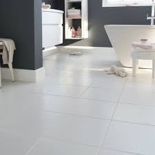 Ceramic tile for kitchen flooring. Monzie White Matt Ceramic Floor Tile Pack Of 16 L 300mm W 300mm Departments Diy At B Q Tile Floor Ceramic Floor Flooring