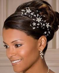 You can add flower décor or make french braids that look especially cool on the black hair of black ladies. How To Choose African American Wedding Hairstyles Hairstyles Weekly Hair Styles Black Wedding Hairstyles Long Hair Styles