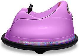 Kidzone Diy Race 00 99 6v Kids Toy Electric Ride On Bumper Car Vehicle Remote Control 360 Spin Astm Certified Purple Glc House