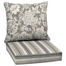 Garden Treasures Paisley Cushion For Deep Seat Chair Deep Seating Chair Patio Cushions Deep Seating