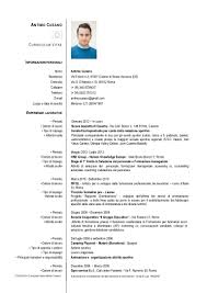 Curriculum Vitae Antimo Cusano