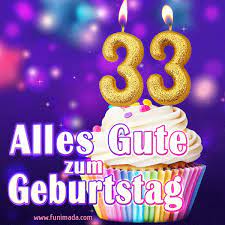 Geburtstagsbild 33 Jahre gif — herunterladen auf Funimada.com