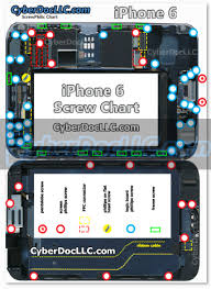 Iphone 6 Magnetic Screw Chart Mat Cyberdocllc Iphone And Apple Products Hardware Repair Solutions