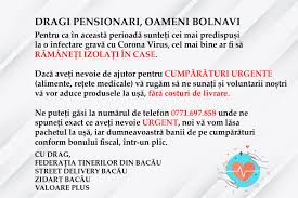 Salvaresalvați o mana de ajutor pentru mai târziu. Tinerii Din Bacau Dau O Mana De Ajutor Pensionarilor Si Oamenilor Bolnavi Voluntarii Vor Face Cumparaturi Si Le Vor Duce La Usa Fara Costuri De Livrare Bacau Net