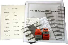 The main difference between 7316e and non e is; Amazon Com The Voip Lounge Lit Button Pack Labels User Card Plastics For Nortel Norstar T7316e Phone Electronics