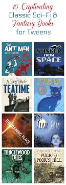 If you like epic adventures, intergalactic missions, and fantastical creatures, these books are for you! 10 Captivating Sci Fi Fantasy Books That Make Classic Lit Fun For Middle Graders Fantasy Books Scary Books Books