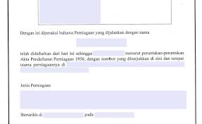Changes of particulars are also made in form 49. Borang 9 24 49 Ssm Cute766
