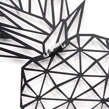 Black metal wall art for kitchen. Hoagard Pineapple Metal Wall Art