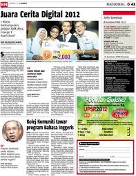 Kursus kolej komuniti yang ditawarkan mengikut negeri. Kolej Komuniti Tawar Program Bahasa Inggeris Klik