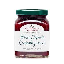 Holiday Spiced Cranberry Sauce Stonewall Kitchen In 2021 Cranberry Sauce Recipe Cranberry Sauce Homemade Cranberry Recipes Thanksgiving