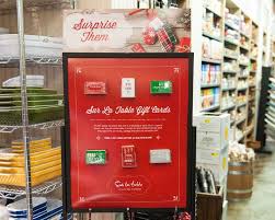 Creative Retail Packaging For Sur La Table Marketingcollateral Design Giftcards Signage Custom Packaging Signage Retail Packaging