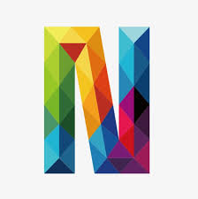 Available for both rf and rm licensing. Colorful Letters N Letter Colorful N Png And Vector With Transparent Background For Free Download Polygon Art Graphic Design Typography Coloring Letters