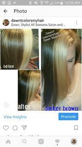Dark Hair Color In Back Blonde In Front All Seasons Salon And Spa Galloway Nj Darker Hair Color Dark Hair Blonde In Front