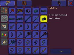 I am having a hard time trying the get mythrill ore i've broken so many demon altars trying to mythrill if you could pls help me it's in a server so you could join if you want and try and help me get it. New Crafting Recipes Not Unlocking Terraria Community Forums