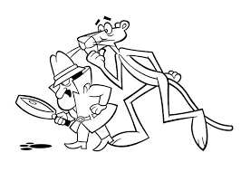 Pink Panther And Detective Coloring Pages For Kids Printable Free Pink Panther Cartoon Cartoon Pink Panther Cartoon Cartoon Coloring Pages Coloring Pages