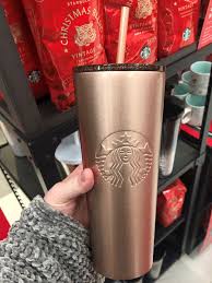 Holiday 2018 Rose Gold Starbucks Travel Cup Starbucks Tumbler Starbucks Cups Personalized Starbucks Cup