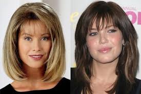 Značilnosti pričeske "caret" za kvadratni obraz (28 fotografij): izberite  za kvadratno obliko in tanke lase, možnosti s šiška