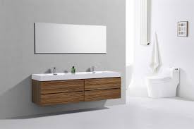 Check spelling or type a new query. Bliss 72 High Glossy Chestnut Wood Wall Mount Double Sink Modern Bathroom Vanity