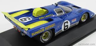 Check spelling or type a new query. Rare Models 18013 Scale 1 18 Ferrari 512m Team Penske Sunoco Ch 1040 N 6 3rd 24h Daytona 1971 M Donohue D Hobbs Crasched Body Blue Yellow