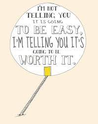 It S Going To Be Worth It Print By Thespottedfox On Etsy Words Inspirational Quotes Told You So