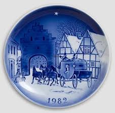 Pin On Danish Hans Christian Andersen Plates By Desiree Old Copenhagen Blue