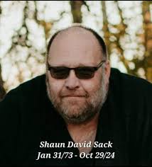 Shaun Sack Obituary