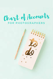 Chart Of Accounts For Photographers Amy Northard Cpa The Accountant For Creatives Chart Of Accounts Own Business Ideas Small Business Tax