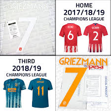 Shop the latest atlético madrid merchandise from the official online store! 2017 18 19 20 Atletico Madrid Ucl Home Third Kits Admc Llc