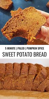 Sweet Potato Pumpkin Spice Paleo Bread Paleo Gluten Free Eats Recipe Sweet Potato Bread Pumpkin Spice Bread Paleo Pumpkin Spice