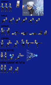 Naruto senki sprite pack by tutorial production. Uchiha Taichi Short Sprite Sheet By Iwansennin On Deviantart