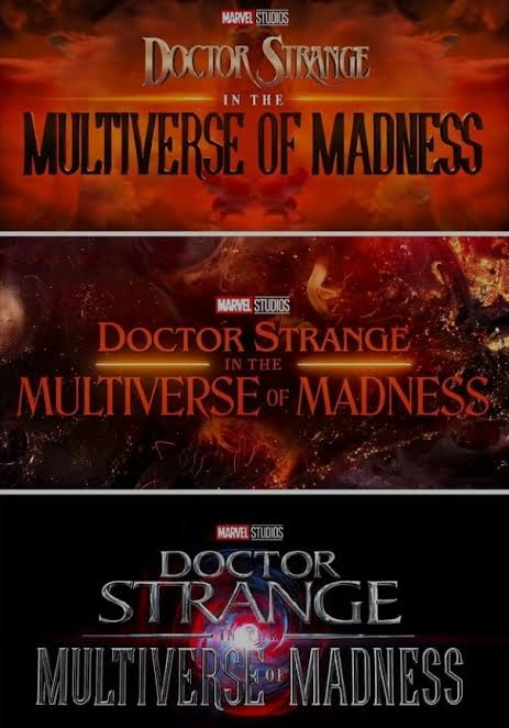 Official logos of Dr. Strange in the Multiverse of Madness : r/marvelstudios