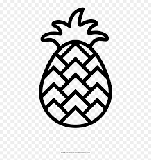 A marvelous choice for coloring pages, pineapples have their own taste, smell and texture making it the most easily. Pineapple Fruit Coloring Page Colouring Cartoon Pineapple Hd Png Download Vhv