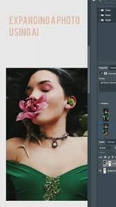 Playing with Generative Expand AI tool in @photoshop Beta to expand  original portrait photo made by @karlohegedis , ___, Model: @nada.mrdja ,  Necklace: @kozorog.jewelry , ., ., ., ., #photoshop ...