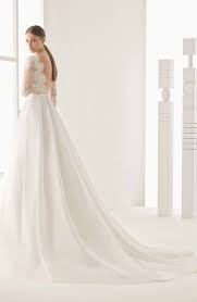 Rosa Clara Couture Nilo Lace Long Sleeve A Line Gown Nordstrom Gelinlik