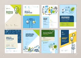 This template features a multipurpose design that makes it suitable for annual reports, company profiles, proposals, and much more. Set Of Brochure And Annual Report Cover Design Templates Of Nature Royalty Free Cliparts Vectors And Stock Illustration Image 102009636
