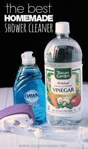 Best Homemade Shower Cleaner Best Shower Cleaner Bathtub Cleaner Homemade Shower Cleaner Cleaning Recipes Shower Cleaner