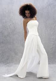 Brides In Pants Casual Wedding Dress Wedding Dresses Wedding Pants