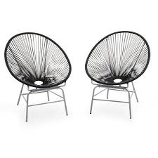 Coral Coast Haley Acapulco All Weather Wicker Sun Chair Set Of 2 Walmart Com Sun Chair Acapulco Chair Outdoor Chairs