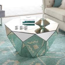 Aviano 35 1 2 Wide Mirrored Modern Octagon Coffee Table 11v11 Lamps Plus In 2020 Mirrored Coffee Tables Coffee Table Octagonal Coffee Table