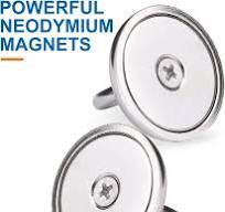 Amazon.com: E BAVITE Magnetic Hooks, 100 LB（45KG） Heavy Duty Neodymium  Magnet Hooks with Countersunk Hole Eyebolt, Perfect for Home, Kitchen, ...