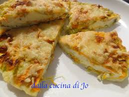 Un mix perfetto tra la dolcezza del frutto e la sapidità dei formaggi. Dalla Cucina Di Jo Torta Salata Ai Fiori Di Zucca Senza Glutine