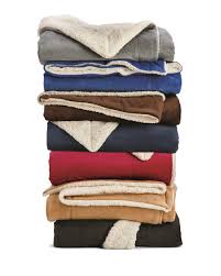 Can be used as a bedspread or throw. Alpine Fleece 8726 Oversized Mink Sherpa Blanket