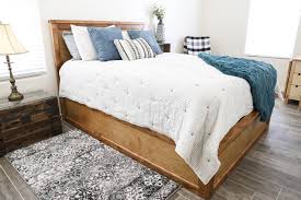 Bed frame and headboard included. How To Build A Queen Size Storage Bed Addicted 2 Diy